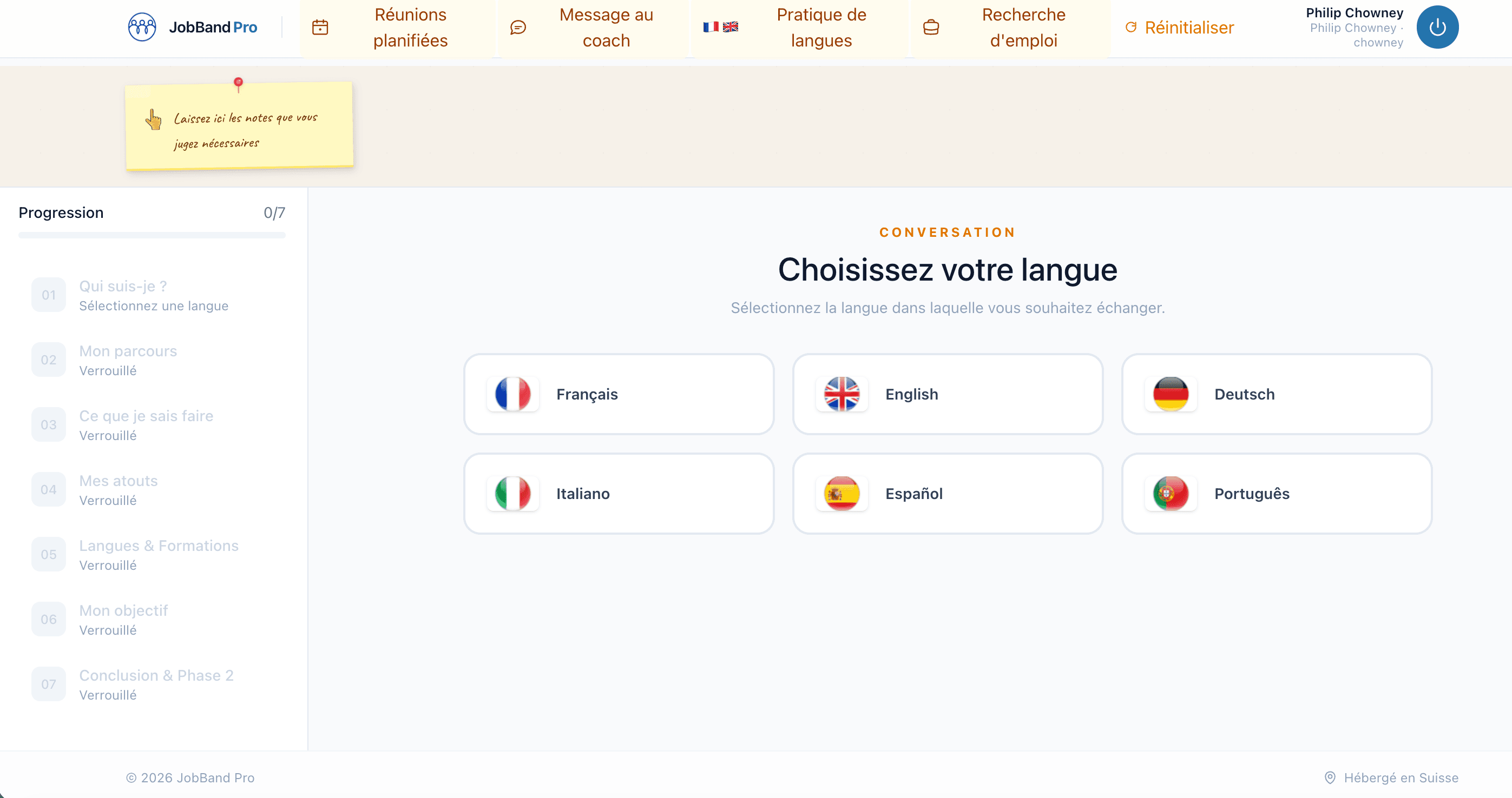 Démonstration JobBand Pro